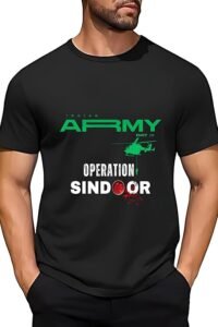 Indian Army Operation Sindoor Graphic T-Shirt